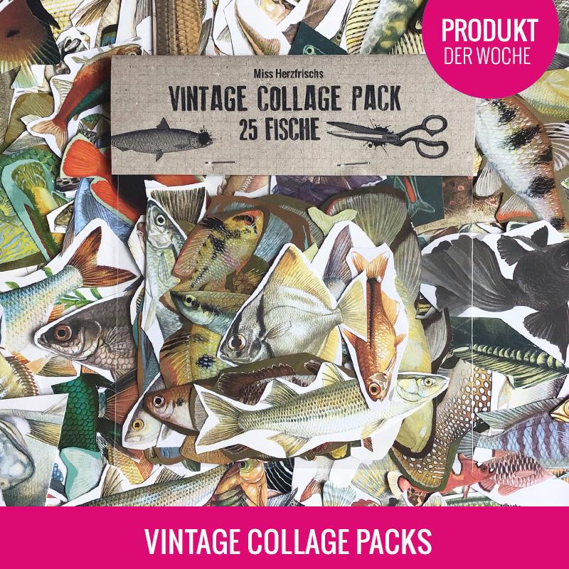 Product of the week: Vintage collage paper packs