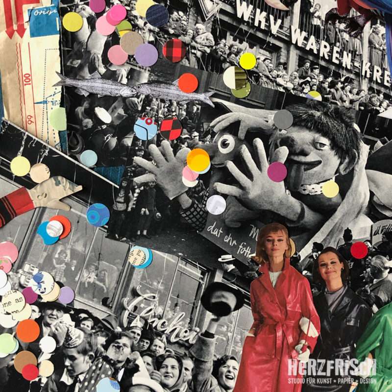 Collage Buffet – Kreativer Karneval für Papierliebhaber 