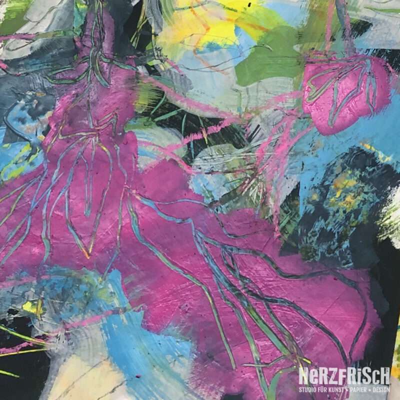 Workshop Abstrakte Malerei mit libwa