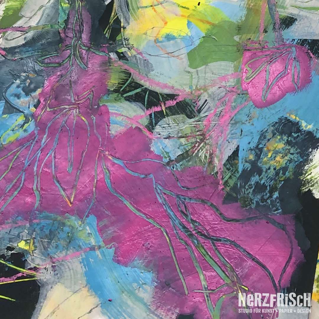 Workshop Abstrakte Malerei mit libwa